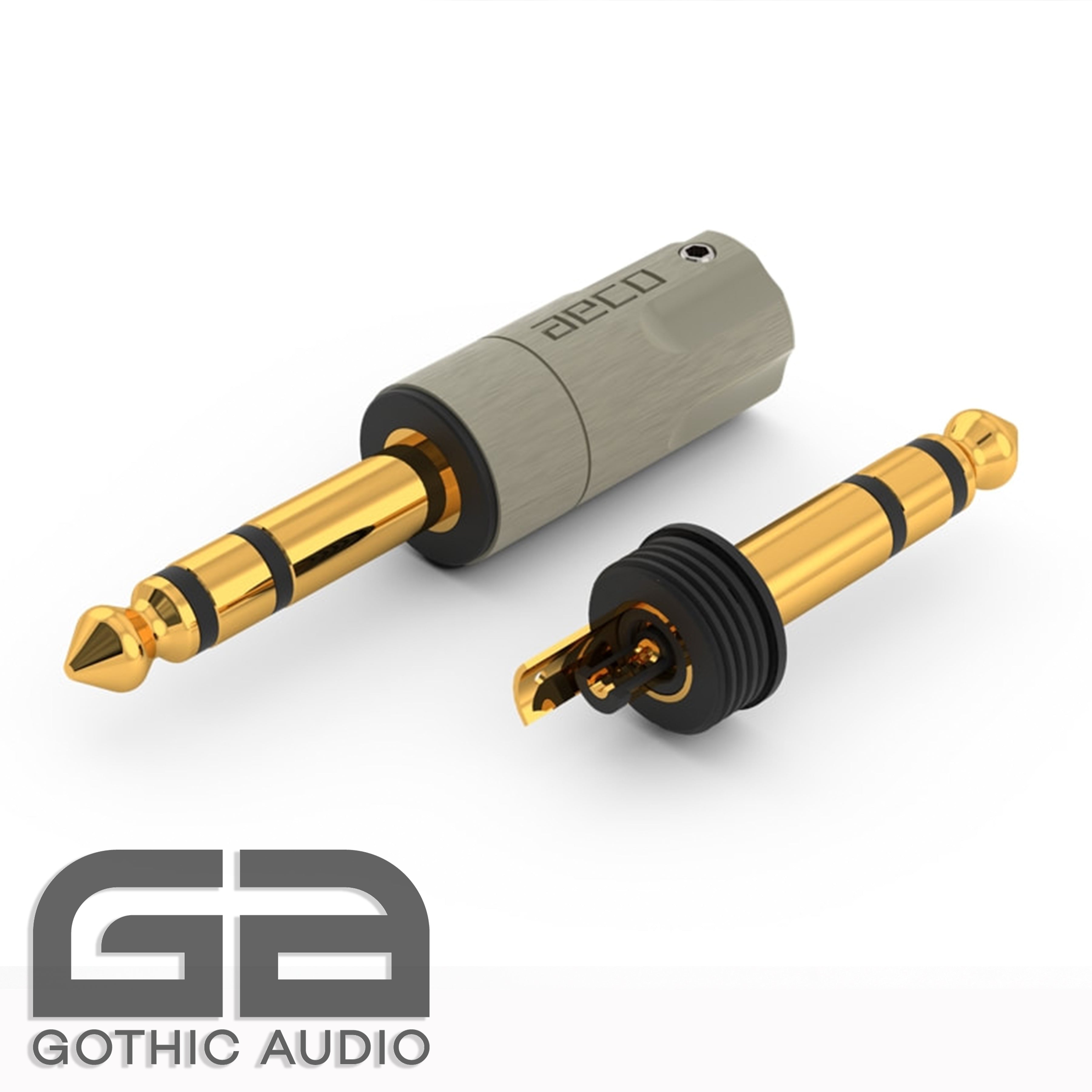 AT6-1231G / Stereo / Gold plated Tellurium Copper TRS Connector