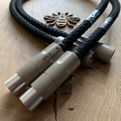 Nublu Cryo Ultimate XLR Interconnects AECO Silver/Gold Plated XLR Connectors