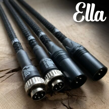 Ella 4 Pin Din To 3 Pin XLR Interconnects For NAP 300 DR - Image 1