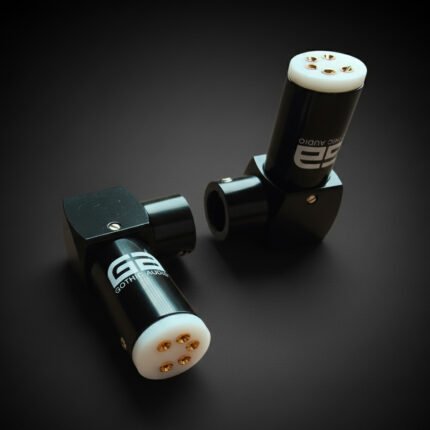 Right Angled Tonearm Din Connector Tellurium Copper Contacts - Image 1
