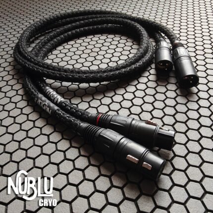 NUBLU CRYO OCC 5N Single Crystal Balanced Interconnects Pair - Image 1