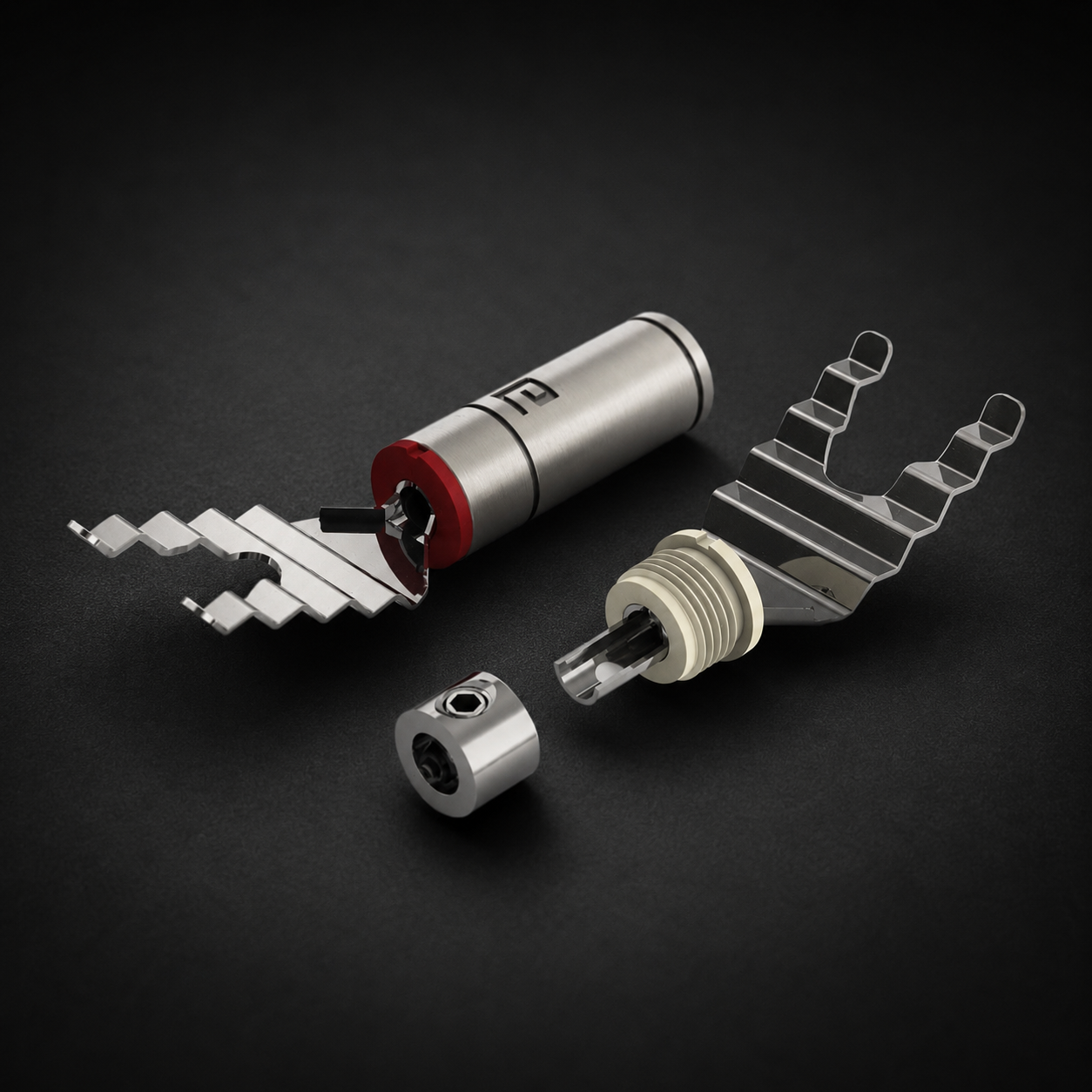 ChatGPT Image May 30, 2026 at 11_27_17 PM AECO ASP-1931R High-Purity Copper Spade Connectors - Rhodium Plated (Set of 4) - Image 1