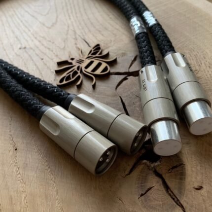 Nublu Cryo Ultimate XLR Interconnects AECO Silver/Gold Plated XLR Connectors - Image 3