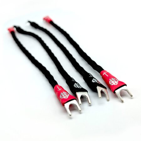 Pure Silver Biwire Jumper Cables