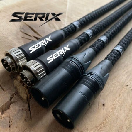 SERIX 4 Pin Din To 3 Pin XLR Interconnects For NAP 300 DR