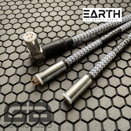 Earth Tonearm Cable Interconnect For Linn/ SME/ Jelco etc. Straight Din to RCA - Image 2