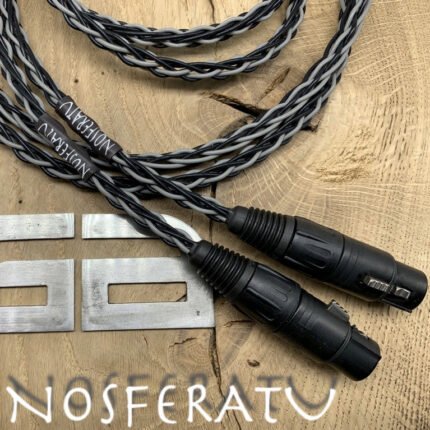 Pair Of Nosferatu 8 Core Pair 5N OCC Pure Silver XLR Balanced Interconnects - Image 1