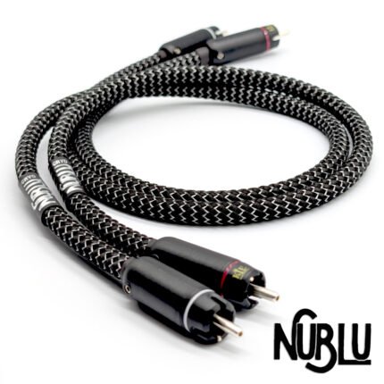 NUBLU CRYO OCC 5N Single Crystal RCA Interconnects Pair