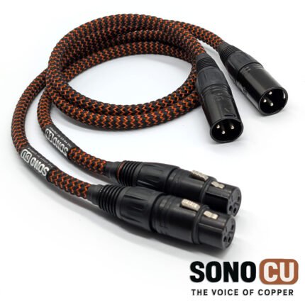 Sonocu OCC Cryo Copper XLR Interconnect Cables – Pair - Image 1