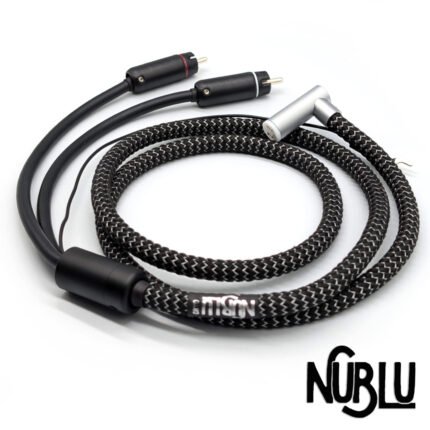 Nublu Tonearm Cable – OCC Silver Cryo (DIN to RCA)