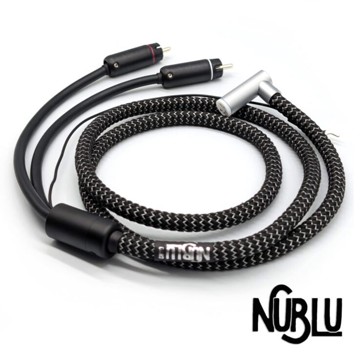 Nublu Tonearm Cable – OCC Silver Cryo (DIN to RCA)
