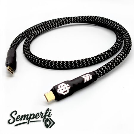 Pure Silver USB C to USB C usb2.0 cable