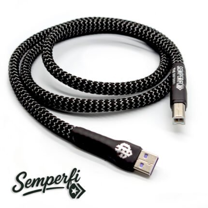 New Semperfi The Outsider Pure Silver USB Cable TYPE A TO B - Image 1